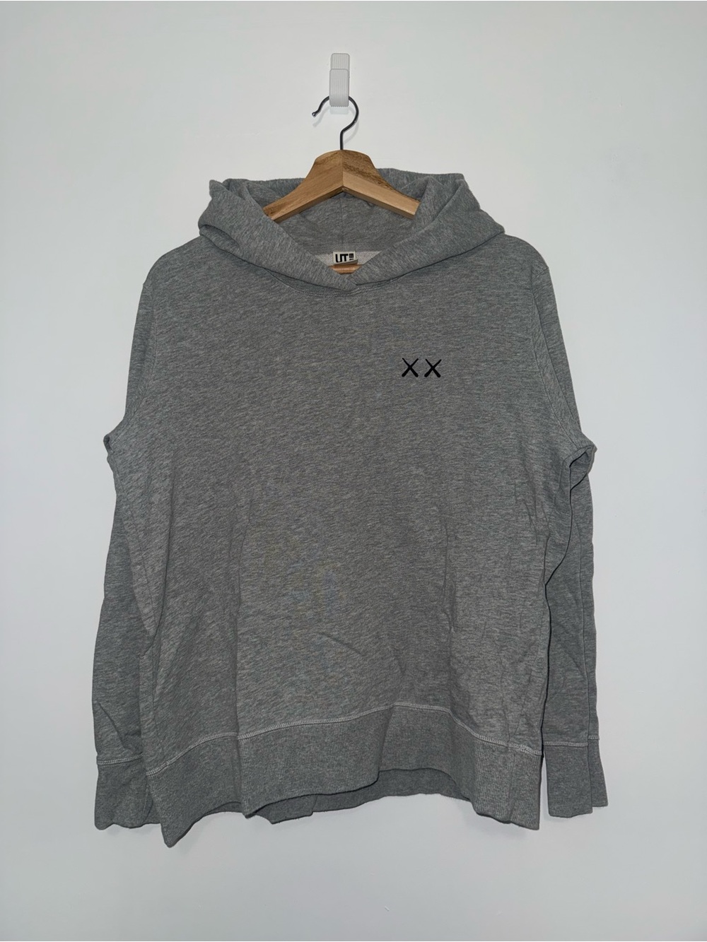 Uniqlo KAWS Grey Hoodie